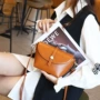 头层小众斜挎复古女包