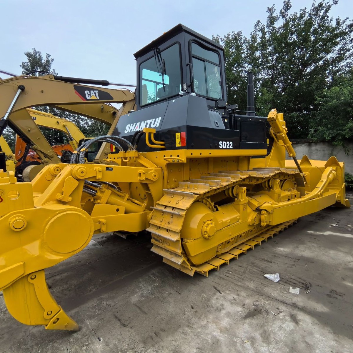 Bulldozer Shantui Bulldozer Shantui SD22 con orugas Shantui SD16SD22SD32 Bulldozer image 4