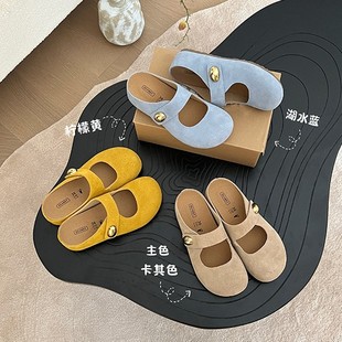 Thick-Soled Birkenstock Slippers for Women's Outer Wear 2025 Summer and Autum New Retro Versatile Casual Slip-On Bag Slippers