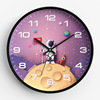 Children's cartoon watch, quartz wall astronaut for bedroom, 14inch, 35cm