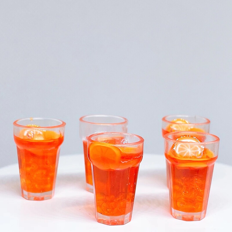 1:12 doll house accessories miniature mini lemon tea tea restaurant food play scene model Ob11