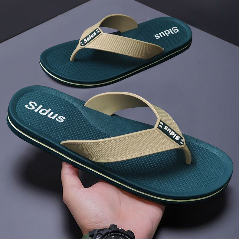 Flip-flops Men's Summer Non-slip Indoor Sandals and Slippers Flip-flops Fashionable Thick Bottom Wear-resistant Outer Wear Beach Slippers for Students Flip-flops Men's Summer Non-slip Indoor Sandals and Slippers Flip-flops Fashionable Thick Bottom Wear-resistant Outer Wear Beach Slippers for Students