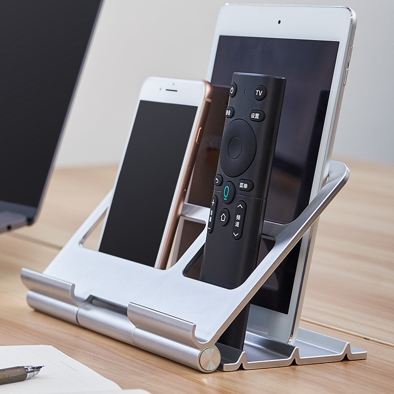新款三合一手机平板支架 桌面收纳ipad支架 折叠收纳ipadpro支架