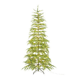 Corvino Yiwu Christmas tree factory direct pure PE warm white leather line light 2024 Christmas tree