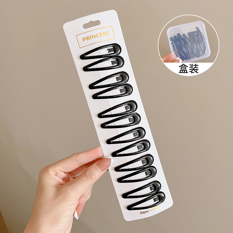 Pinza bb de color dopamina para niños cabello roto estrella de cinco puntas horquilla para niñas que no lastima el cabello, pinza para el cabello con flequillo para bebés, accesorios para el cabello lindos