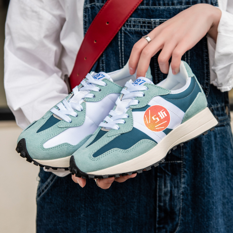 Putian Shoes Pure Source Flagship N Model Sports Shoes 327 Women's Shoes Small Waist Forrest Gump Shoes Men's Shoes Student Dad Shoes Winter Trend