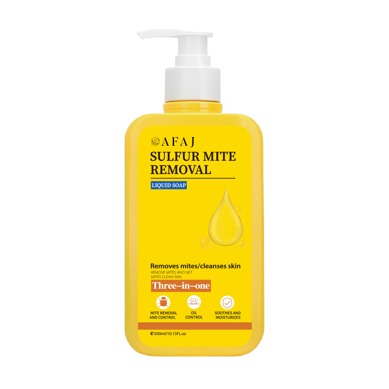 AFAJ スリーインワン硫黄シャワージェルマイルドクレンジング抗菌長期持続石鹸液体卸売|undefined