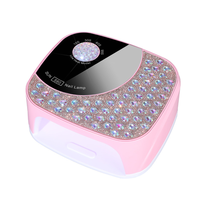 Nueva lámpara UV S60 transfronteriza para secado de uñas, máquina de uñas enchufable, secador de esmalte de uñas en gel, lámpara UV para uñas.