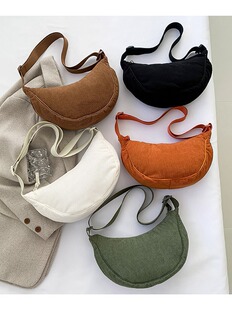 Men's demi-season women's one-shoulder bag, lightweight underarm bag