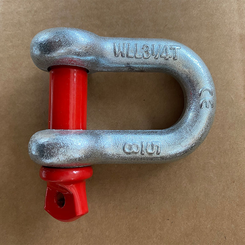 国际U型D形合金钢美式卸扣美标工艺起重吊装卸扣五金配件厂家直销