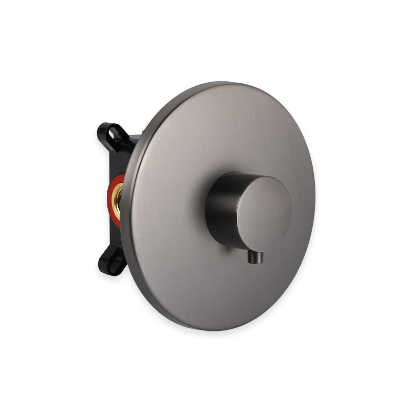 Válvula de mezcla de caja incrustada oculta personalizada transfronteriza de una sola función dos en uno de ducha incrustada Válvula de mezcla de caja incrustada