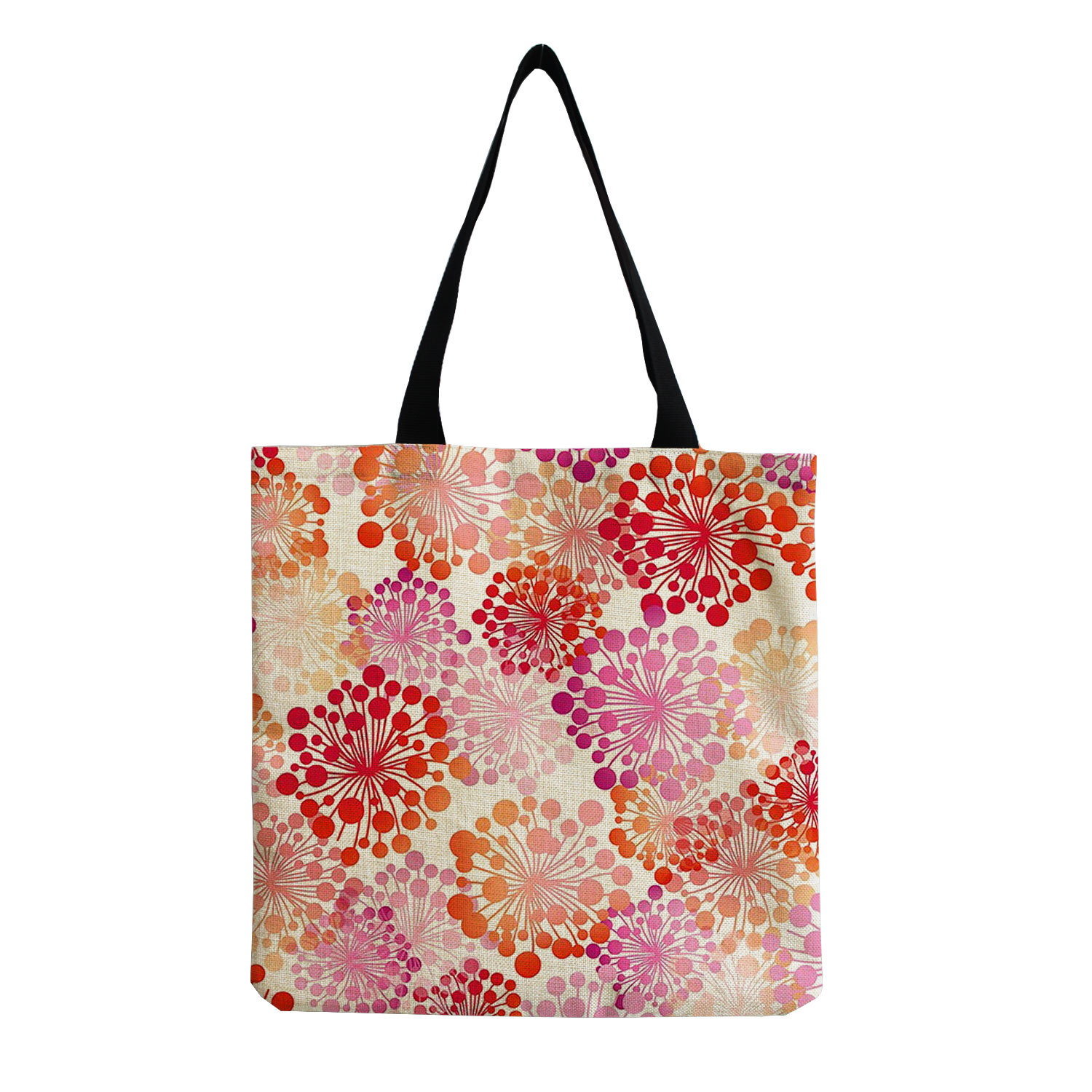Femmes Lin Fleur Style Ethnique Vêtement De Rue Carré Ouvert Sac D'Épaule display picture 16
