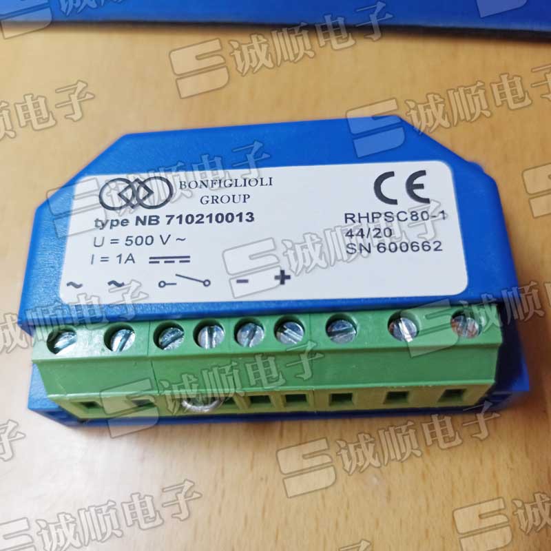 替代 邦飞 Bonfiglioli type NB 710210013 RHPSC80-1 500V~ 1A