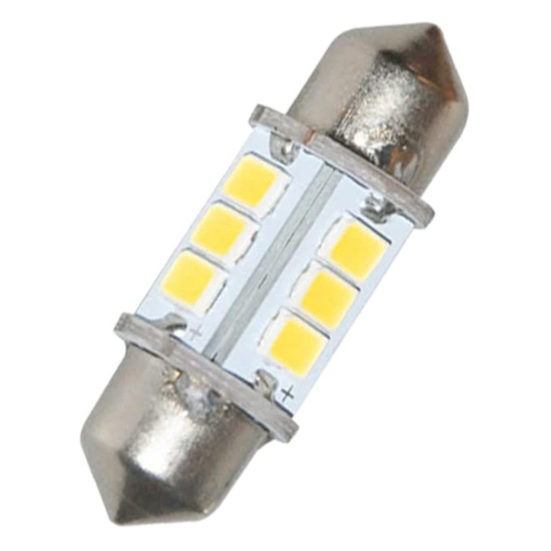 Amazon Venta caliente 31mm Marina navegación yate luz reemplazo 12led fuente de luz blanca luz arco luz cubierta Luz