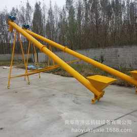 粉料自动提升机 管式蛟龙螺旋提升机 自动化螺旋蛟龙价格图片