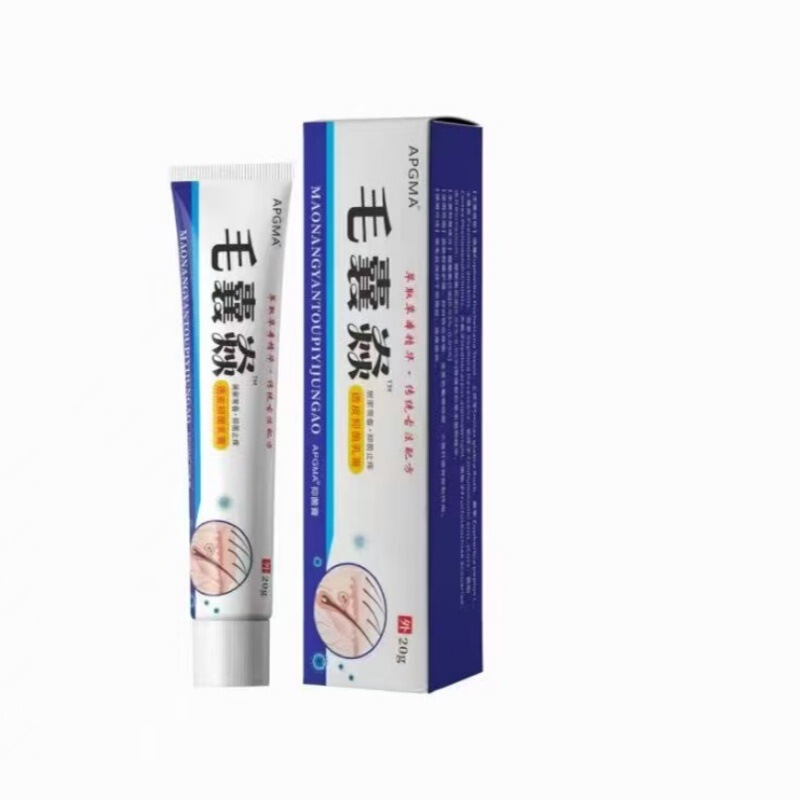 震え音速手代発毛包焱毛包皮膚掻痒頭部ニキビ頭皮長痘毛包ペースト|undefined