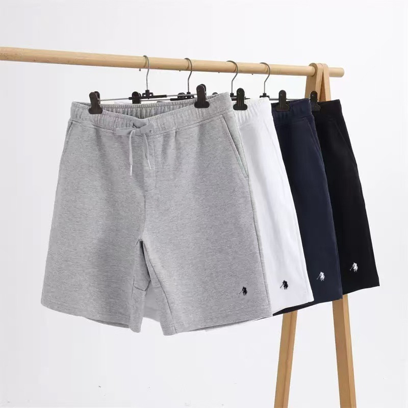 Foreign Trade Rl Summer Men's Solid Color Casual Versatile Pure Cotton Golf Casual Sports Pants Pony Workwear Shorts Foreign Trade Rl Summer Men's Solid Color Casual Versatile Pure Cotton Golf Casual Sports Pants Pony Workwear Shorts