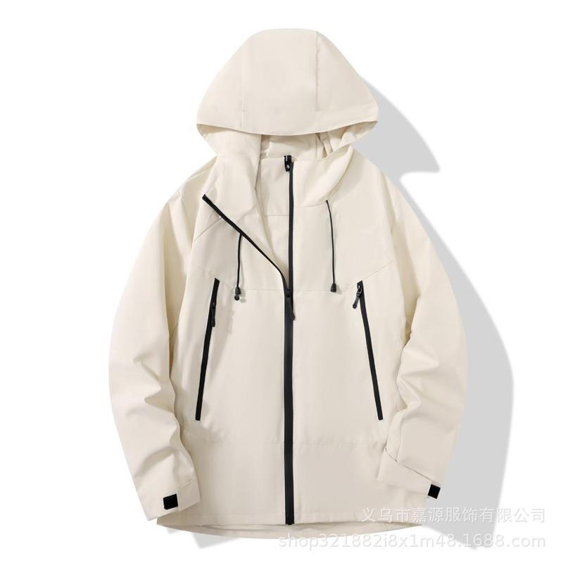 秋冬加绒三合一冲锋衣定制印logo企业工作服外套防水透气户外工服|undefined