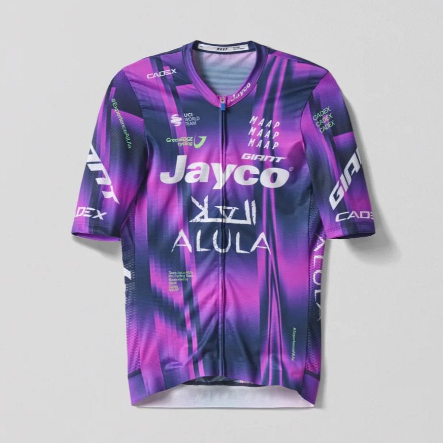 Maap X Jayco Men's and Women's Short-Sleeved Cycling Clothing Breathable Quick-Drying Road Cycling Clothing High Elasticity and Tightness