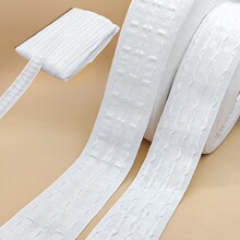 2.5cm宽窗帘布带窄布带韩式布带窗帘配件辅料装饰s钩的小抽带