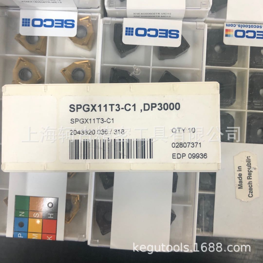 瑞典山高SECO低价批发，原厂正品，质量保证 SPGX11T3-C1 ,DP3000
