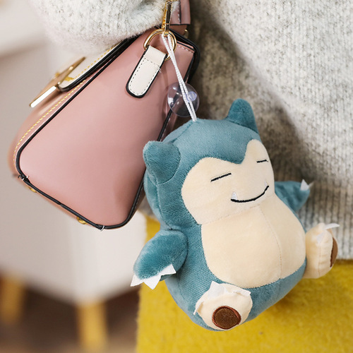Pokemon Doll Plush Toy Fantasy Baby Pokemon Keychain Pendant Catching Machine Throwing Doll