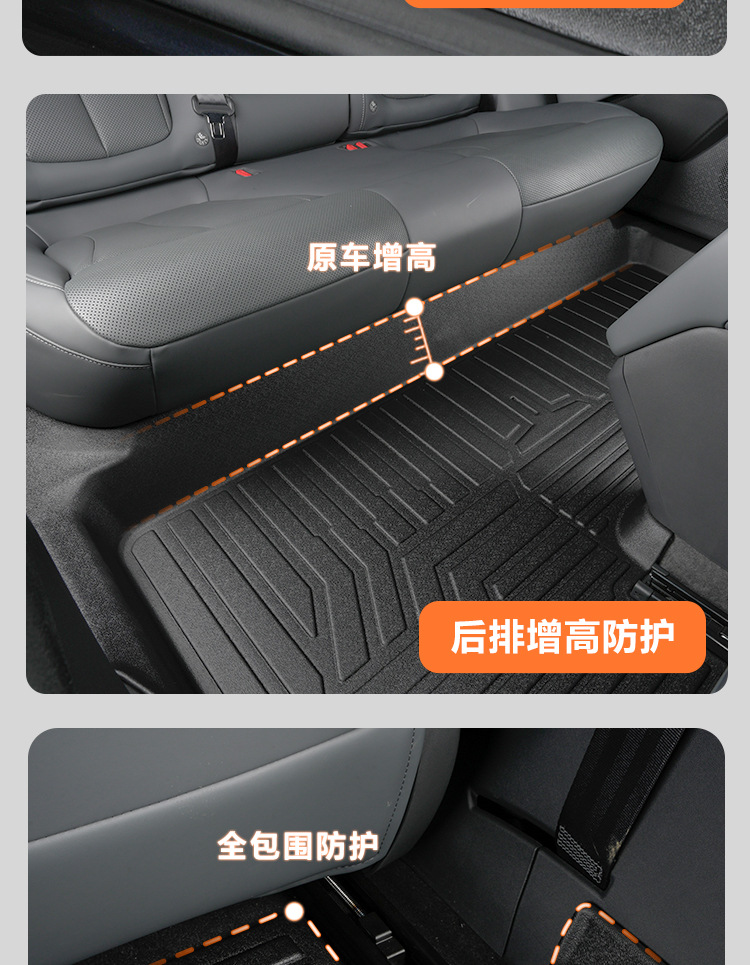 Suitable for 25 Models of Xpeng G7, Full-Coverage Car Interior Modification Accessories, Special Tpe Car Floor Mats