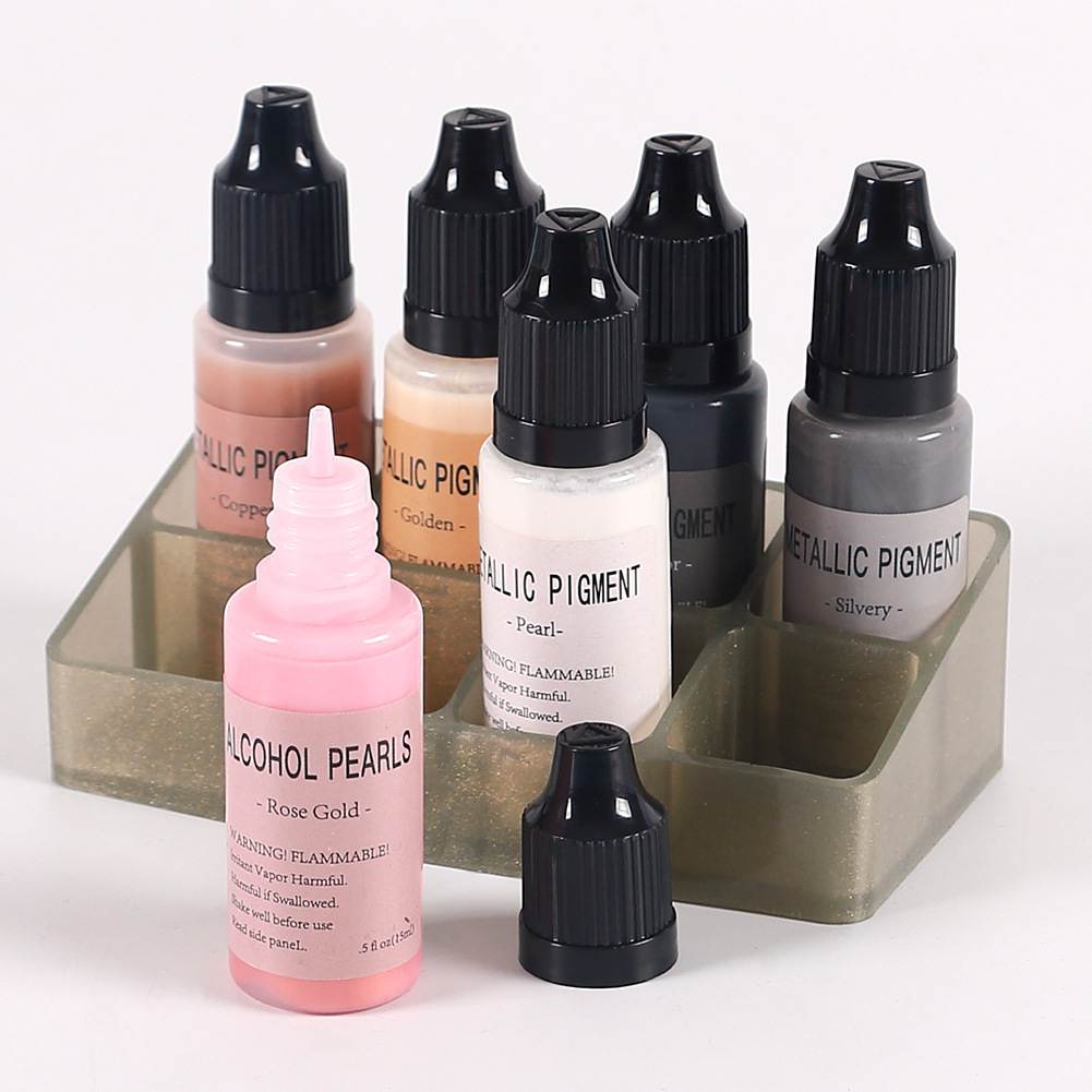 多色可选AB滴胶UV色精套装 DIY树脂颜料高浓度实色水晶滴胶色精