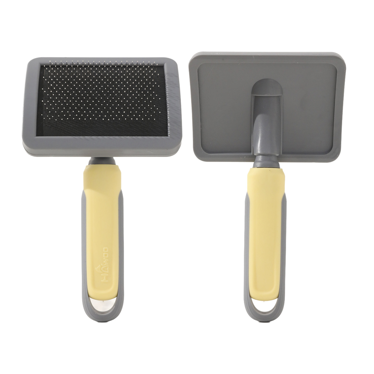 Peine de aguja de acero curvo Peine para mascotas Nudo abierto para eliminar el artefacto de pelo flotante Peine para gatos Peine para mascotas Peine para mascotas Peine para perros Peine