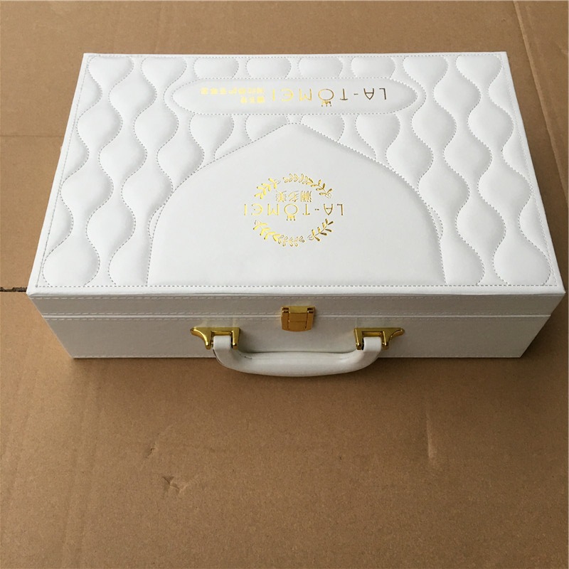 厂家生产  /皮质包装盒 化妆品套盒 保健品礼盒工具盒