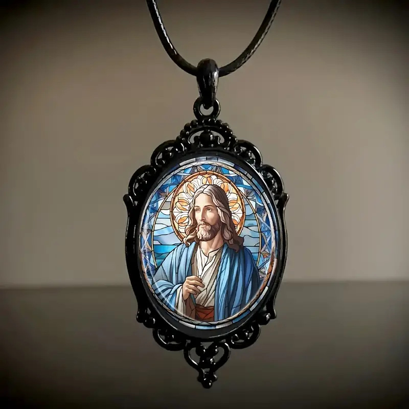 elegant glass pendant