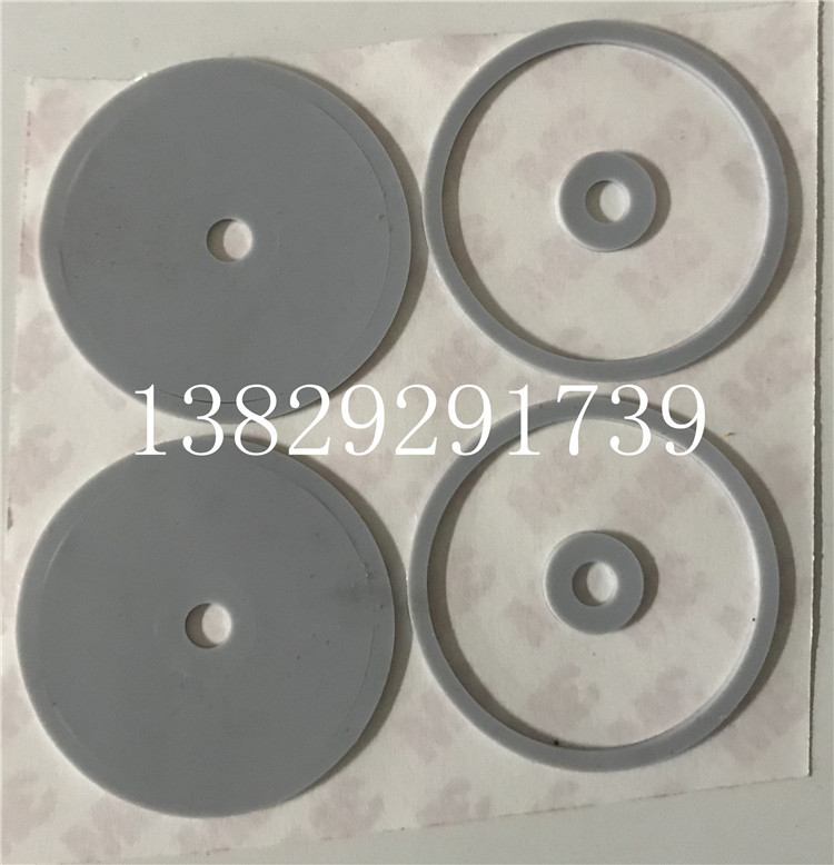 厂家直销黑白灰硅胶贴防水耐磨耐压防震耐温防滑防撞高粘性