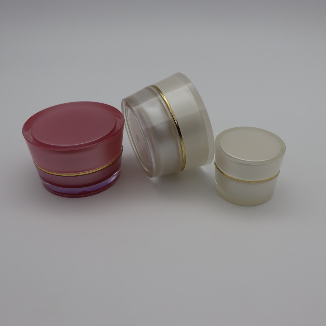 5g10g15g20g亚克力锥形瓶 膏霜面霜贵妇膏珍珠膏护肤品美甲油胶瓶