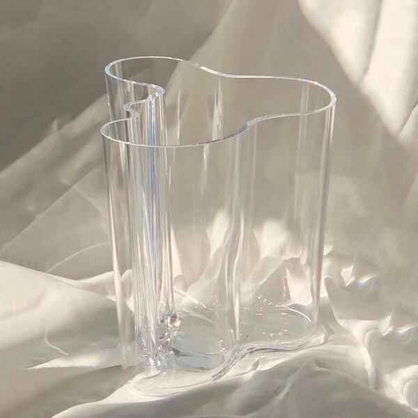 A piece of Finnish legend lake hand -made glass vase simple creative…