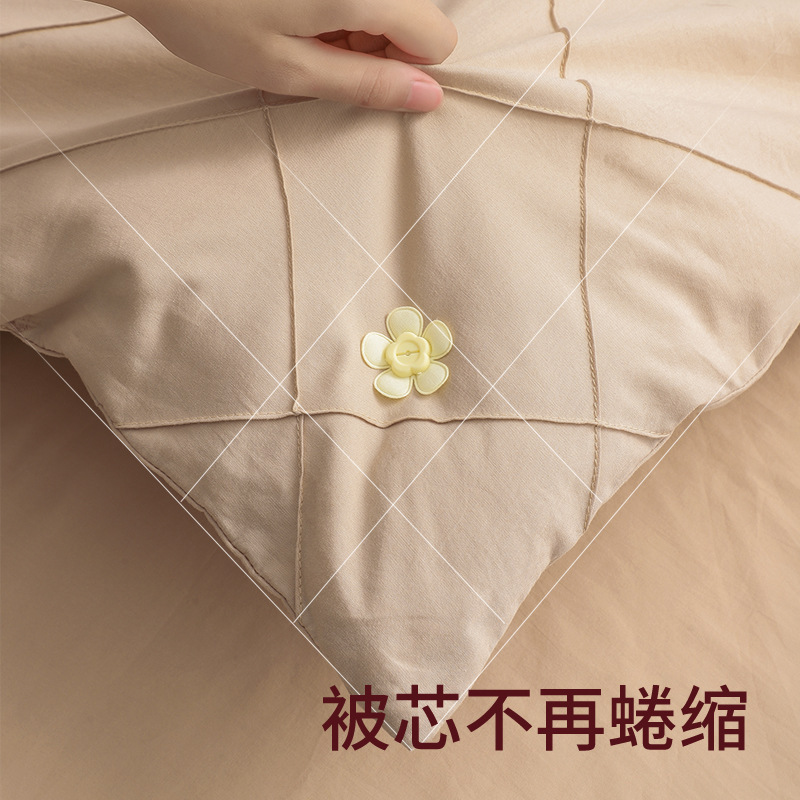 厳選されたキルトホルダー、ベッドシーツ、滑り止め安全ソフト接着剤、針なし、跡のないキルトカバー、ベッドシーツ固定クリップメーカー|undefined