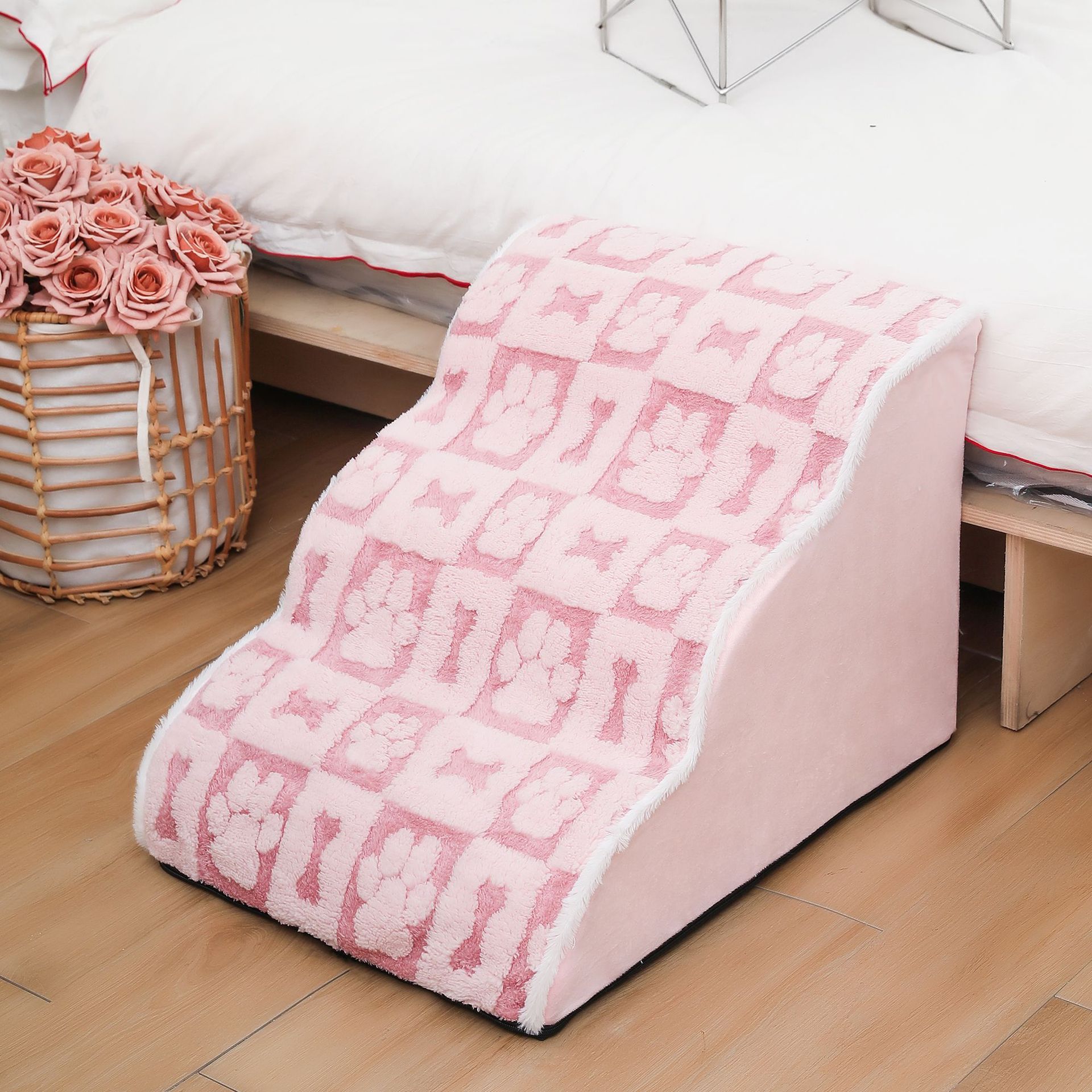 Huesos de huella rosa