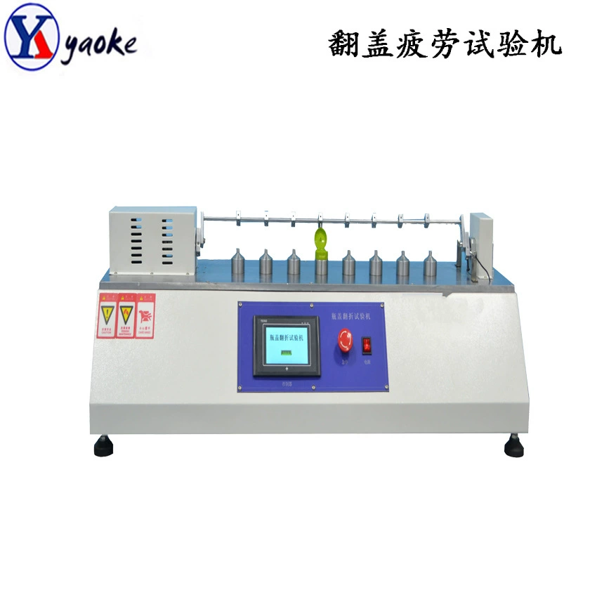 Детектор пластиковой крышки машины Испытания Стойкости новой крышки бутылки машины испытания усталости сальто крышки зубной пасты вращая гнуть