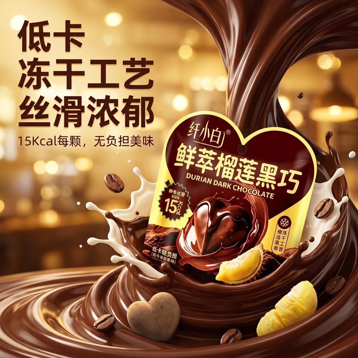 低卡巧克力产品展示图
