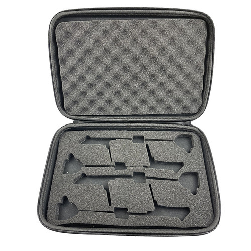 Hard rod swinger tensioner storage box European style library fishing alarm box fishing accessories box zipper fishing gear bag