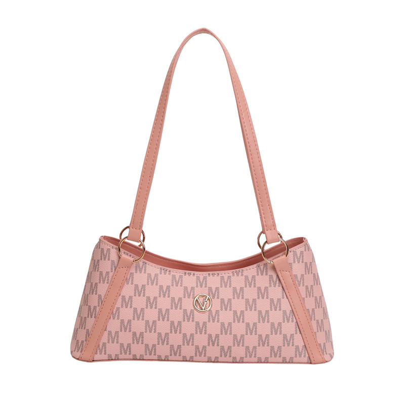 Bolso de mujer 2026 nueva letra impresa bolso de brazo de mujer bolso de hombro de viaje universal bolso de moda simple