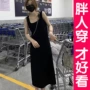 无袖显瘦中长款夏季连衣裙