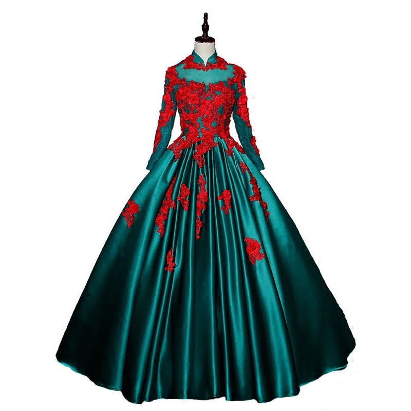 Europa y América Comercio exterior Amazon AliExpress deseo estación independiente nueva gasa Correa backless largo elegante vestido de noche image 5