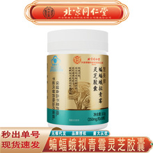 北京同仁堂内廷上用蝙蝠蛾拟青霉灵芝胶囊 灵芝增强免疫无痕代发
