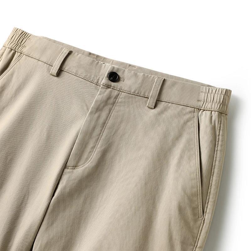 高級感があり、涼しくて絶妙でスタイリッシュなツイルストレッチコットンメンズクリーンカジュアルショーツ|undefined