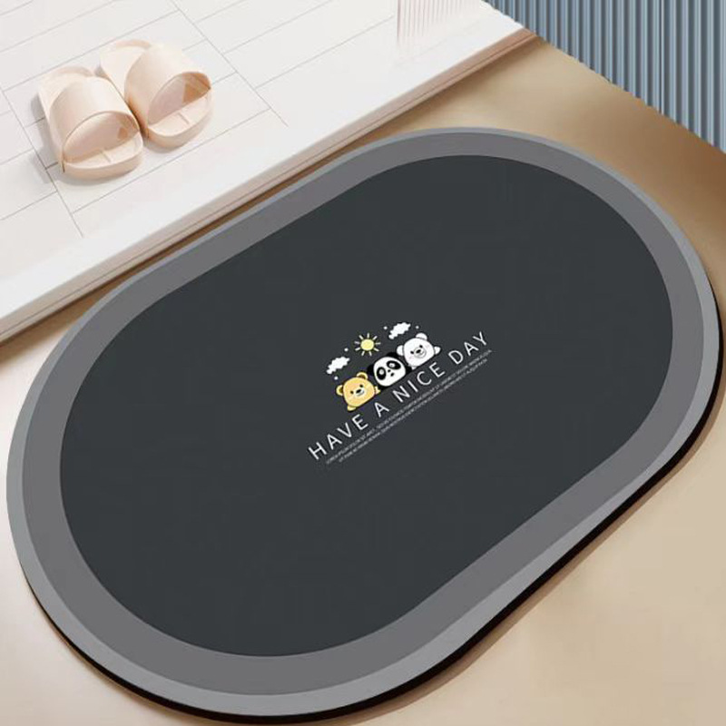 귀여운 세 곰 애쉬-타원형