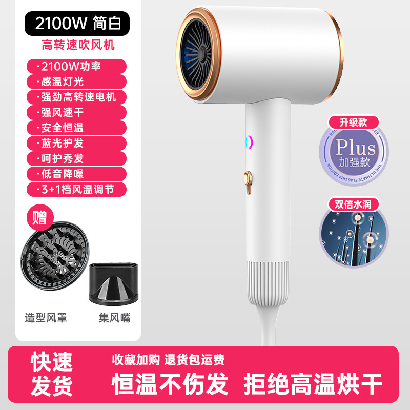 アマゾンクロスボーダー高速ヘアドライヤーハイパワー家庭用ヘアドライヤーギャラリー専用ブルーレイ冷熱風ブロー筒|undefined