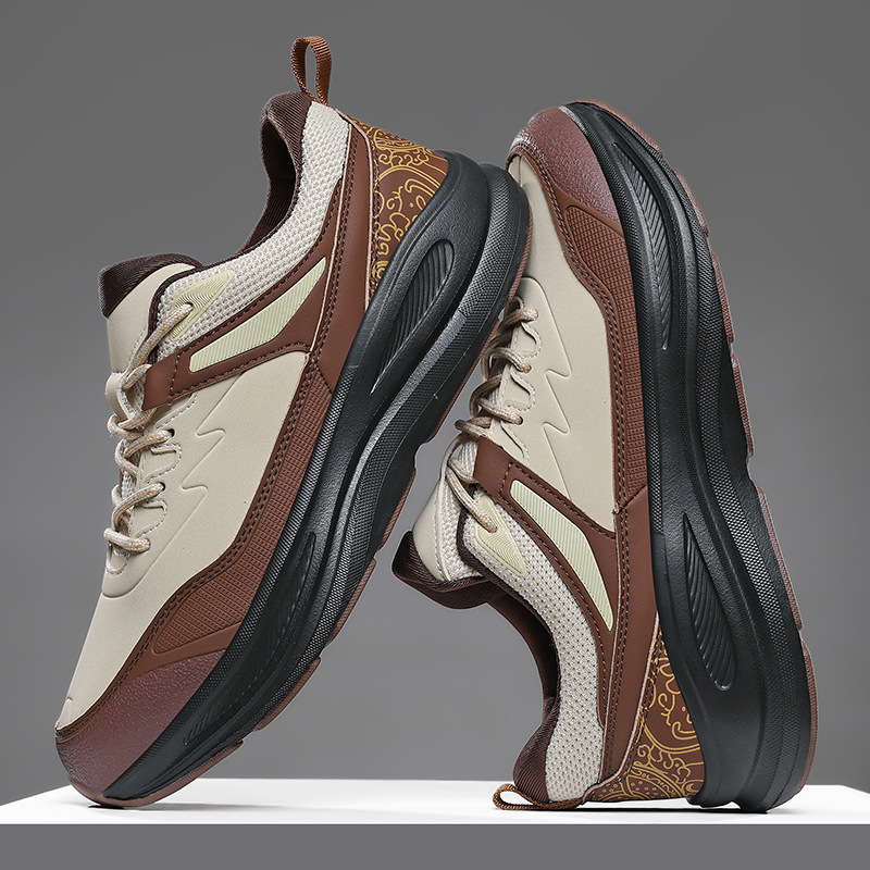 Autumn And Winter Foreign Trade Large Size 48 Lightweight Cushioned Leather Casual Men's Outdoor Sports Shoes,_vogvips.com