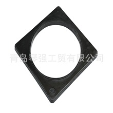 青岛厂家供应各种路锥配重用橡胶垫、路标垫、橡胶底座、橡胶块