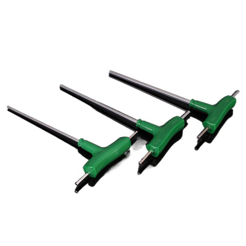 Suministro directo de fábrica nuevo tipo T llave hexagonal cromado 45 # acero al carbono herramienta de reparación británica en stock