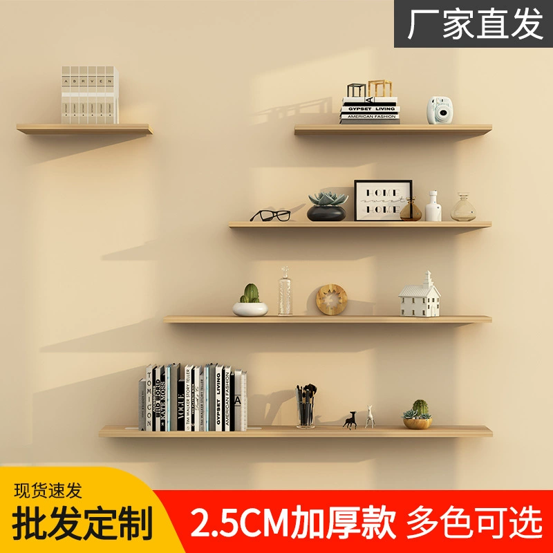 Оптовая гостиная стены кабинет стены вагонкой утолщенная полка креативная книжная полка декоративная доска